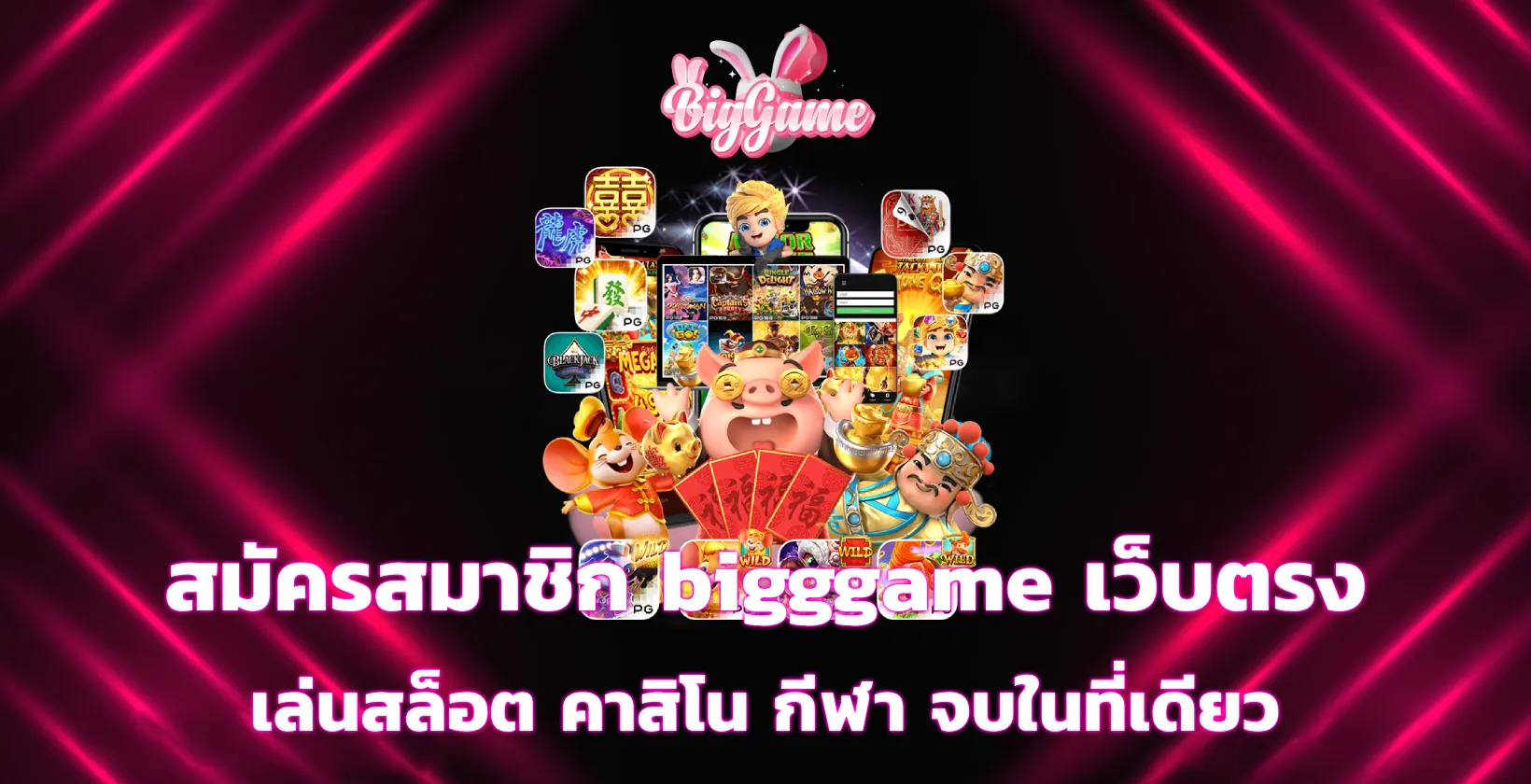 สมัครสมาชิก bigggame